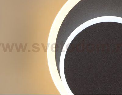 Настенный светильник бра Ambrella FW107 CF кофе LED 3000K/6400K 15W 240*190*50 WALLERS