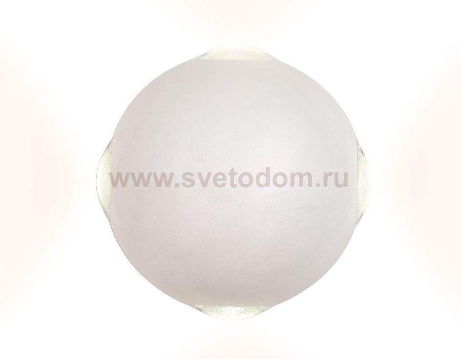 Настенный светильник бра Ambrella FW134 WH/S белый/песок LED 3000K 12W D100*100 WALLERS