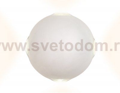 Настенный светильник бра Ambrella FW134 WH/S белый/песок LED 3000K 12W D100*100 WALLERS