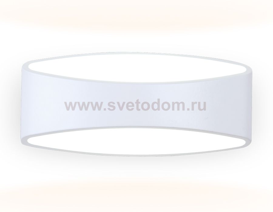 Настенный светильник бра Ambrella FW181 WH/S белый/песок LED 3000K 5W 175*90*80 WALLERS