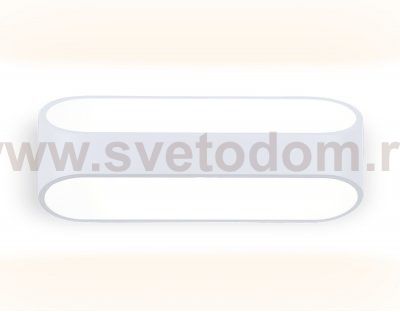 Настенный светильник бра Ambrella FW184 WH/S белый/песок LED 3000K 5W 250*100*100 WALLERS