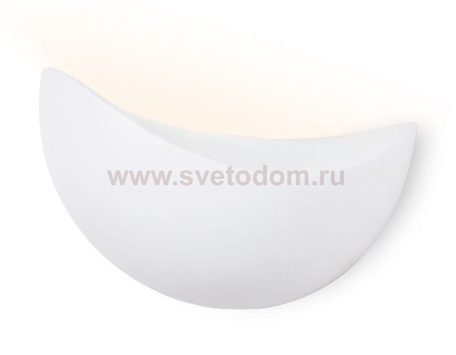 Настенный светильник бра Ambrella FW186 WH/S белый/песок LED 3000K 5W 200*120*90 WALLERS