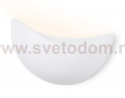 Настенный светильник бра Ambrella FW186 WH/S белый/песок LED 3000K 5W 200*120*90 WALLERS