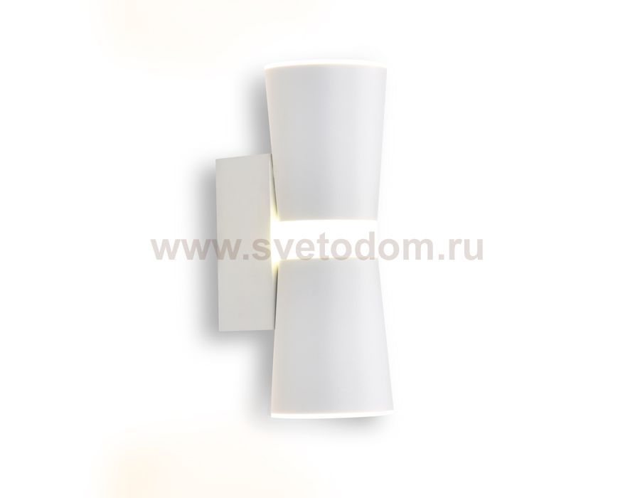 Настенный светильник бра Ambrella FW195 WH/S белый/песок LED 3000K 12W 70*200*100 WALLERS