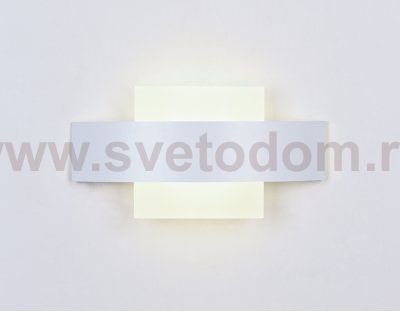 Настенный светильник бра Ambrella FW202 WH/S белый/песок LED 4200K 9W 220*120*50 WALLERS