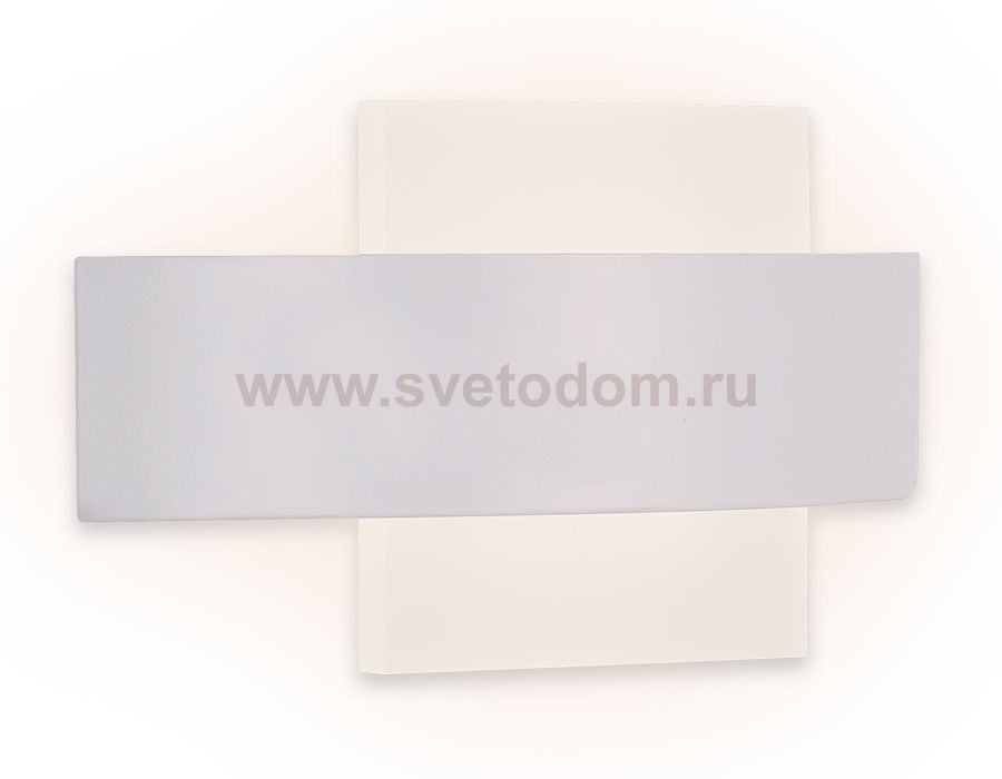 Настенный светильник бра Ambrella FW202 WH/S белый/песок LED 4200K 9W 220*120*50 WALLERS