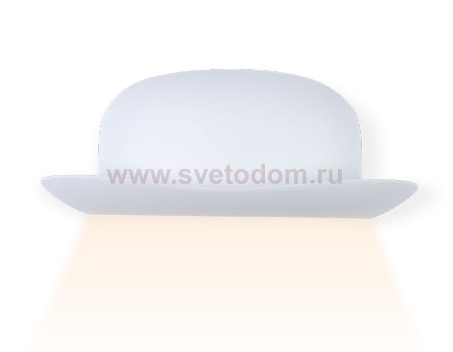 Настенный светильник бра Ambrella FW233 WH/S белый/песок LED 3000K 12W 250*95*100 WALLERS