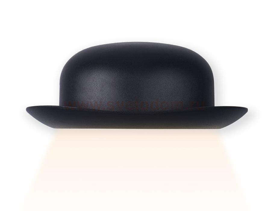 Настенный светильник бра Ambrella FW235 BK/S черный/песок LED 3000K 12W 250*95*100 WALLERS