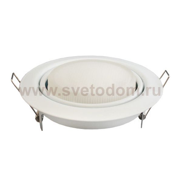 Светильник Ecola GX53 белый FW5390ECB