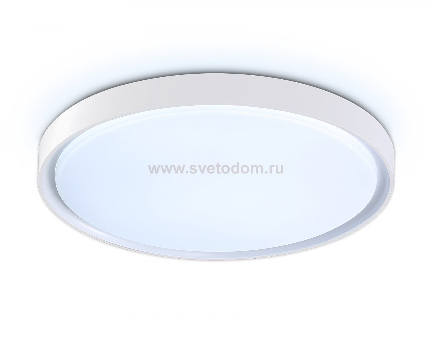 Потолочный светодиодный светильник с высокой степенью защиты IP54 Ambrella FZ1246 WH белый IP54 12W 5000K D240*60 (Без ПДУ)