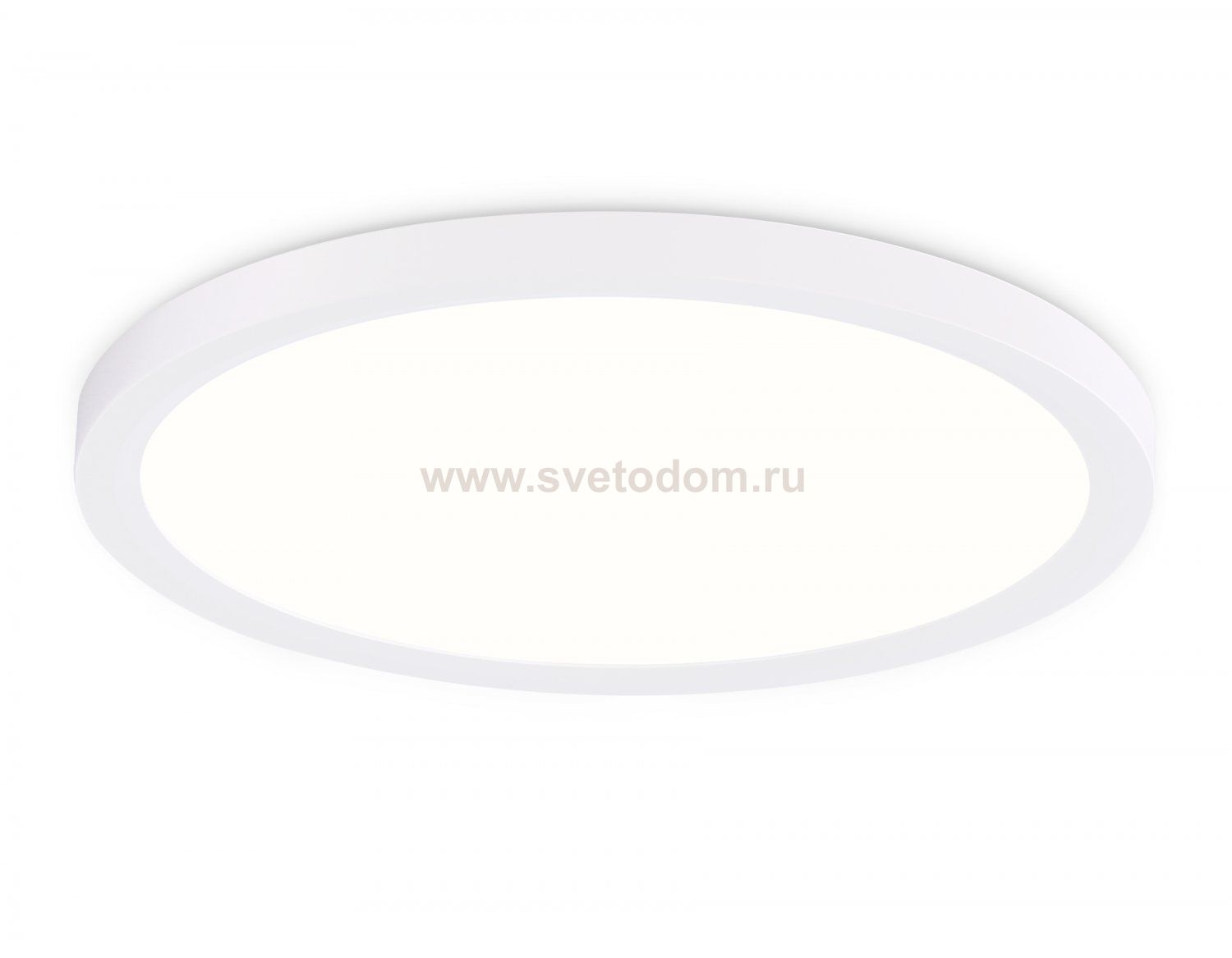 Светильник светодиодный ультратонкий 3000K-6500K с CCT-переключателем Ambrella FZ1905 WH белый IP54 26W 3000K-6500K CCT-переключатель D370*25 (Без ПДУ)