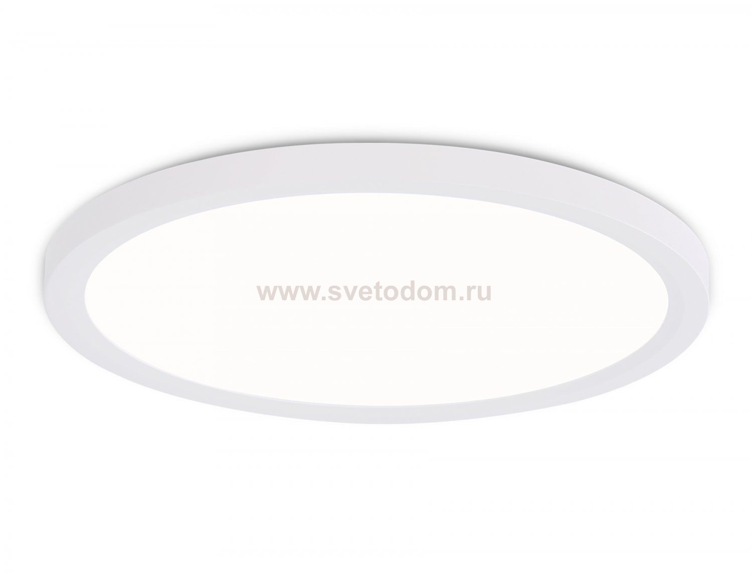 Светильник светодиодный ультратонкий 3000K-6500K с CCT-переключателем Ambrella FZ1907 WH белый IP54 35W 3000K-6500K CCT-переключатель D450*25 (Без ПДУ)