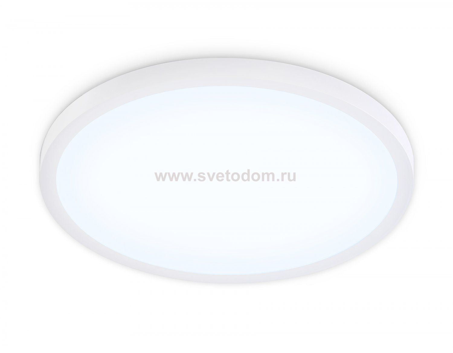 Светильник светодиодный ультратонкий с высокой степенью защиты IP54 Ambrella FZ1955 WH белый IP54 26W 5000K D370*15 (Без ПДУ)