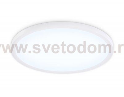 Светильник светодиодный ультратонкий с высокой степенью защиты IP54 Ambrella FZ1959 WH белый IP54 40W 5000K D470*15 (Без ПДУ)