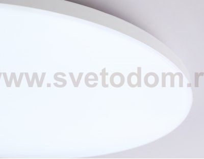 Умный светодиодный светильник Smart Ambrella Light 30W с Wi-Fi, Яндекс Алисой, Tuya, Smart Home, Alexa и ИК пультом Ambrella FZ2003 WH белый IP54 30W 3000K-6500K+RGB Wi-Fi Алиса/Tuya/Smart Home/Alexa D450*60 (ПДУ ИК)