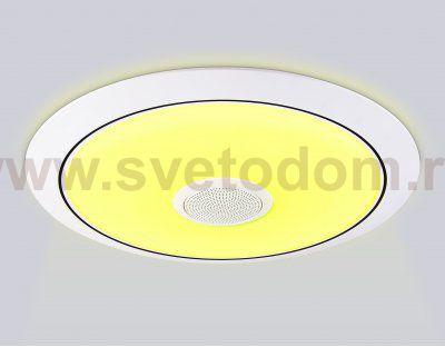 FZ720 WH белый IP20 52W 3000-6500K+RGB Music 450*65 (ПДУ ИК)