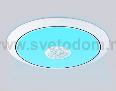 FZ720 WH белый IP20 52W 3000-6500K+RGB Music 450*65 (ПДУ ИК)