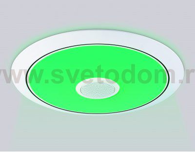 FZ720 WH белый IP20 52W 3000-6500K+RGB Music 450*65 (ПДУ ИК)