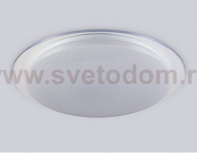 FZ770 WH белый IP20 42W 3000-6500K+RGB 450*55 (ПДУ ИК)