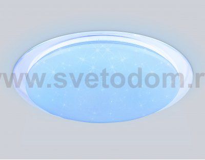 FZ770 WH белый IP20 42W 3000-6500K+RGB 450*55 (ПДУ ИК)