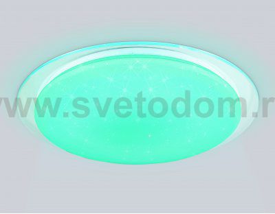 FZ770 WH белый IP20 42W 3000-6500K+RGB 450*55 (ПДУ ИК)