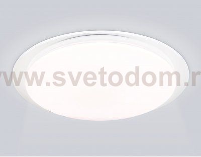 FZ770 WH белый IP20 42W 3000-6500K+RGB 450*55 (ПДУ ИК)