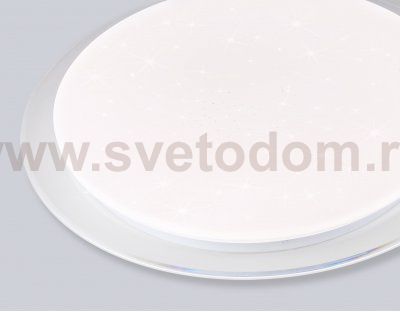 FZ770 WH белый IP20 42W 3000-6500K+RGB 450*55 (ПДУ ИК)