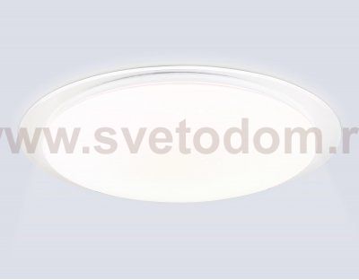 FZ780 WH белый IP20 60W 3000-6500K+RGB 570*55 (ПДУ ИК)