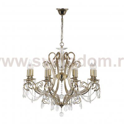 Подвесная люстра Dio DArte Elite Fabrizia E 1.1.8.600 G