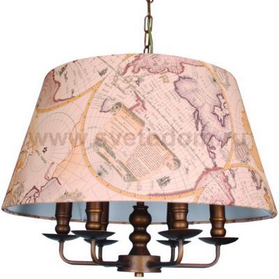 Люстра с картой Favourite 1122-6p Mappa