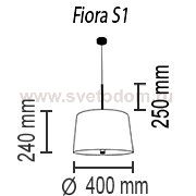 Подвесной светильник Fiora S1 10 01g