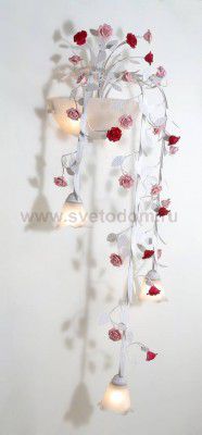 Светильник настенный бра Lucia Tucci Fiori di rose 113.3.2