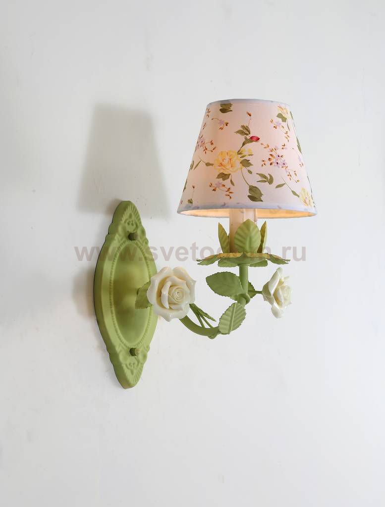 Светильник настенный бра Lucia Tucci Fiori di rose W107.1
