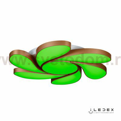 Потолочная люстра iLedex Flower 108W Золотая