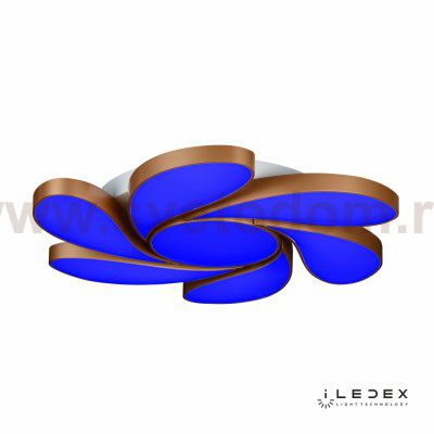 Потолочная люстра iLedex Flower 108W Золотая