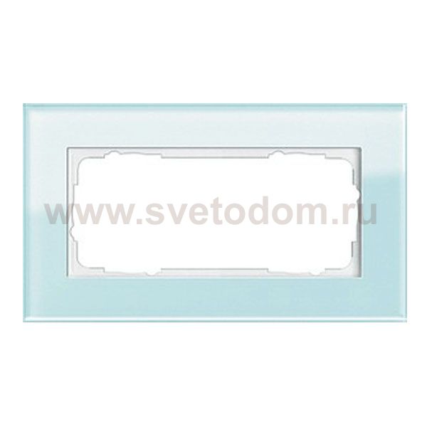 Gira ESP Стекло Рамка 2-ая без перегородки (G100218)