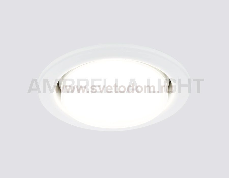 Светильник точечный Ambrella G101 W белый GX53 GX53 SPOT