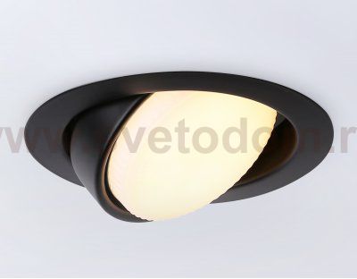 Светильник встраиваемый поворотный со сменной лампой GX53 Ambrella G10123 G