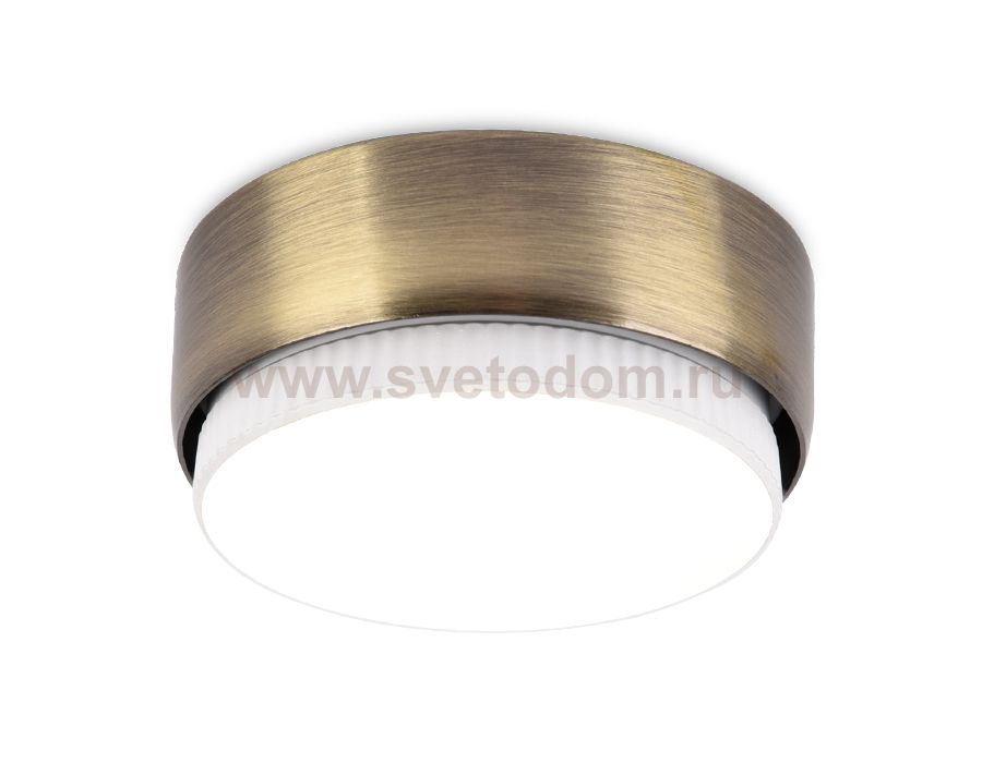 Светильник точечный Ambrella G102 SB бронза GX53 D82*25 GX53 SPOT