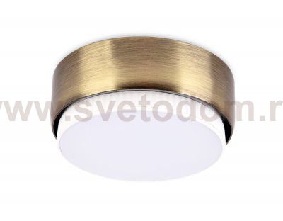 Светильник точечный Ambrella G102 SB бронза GX53 D82*25 GX53 SPOT