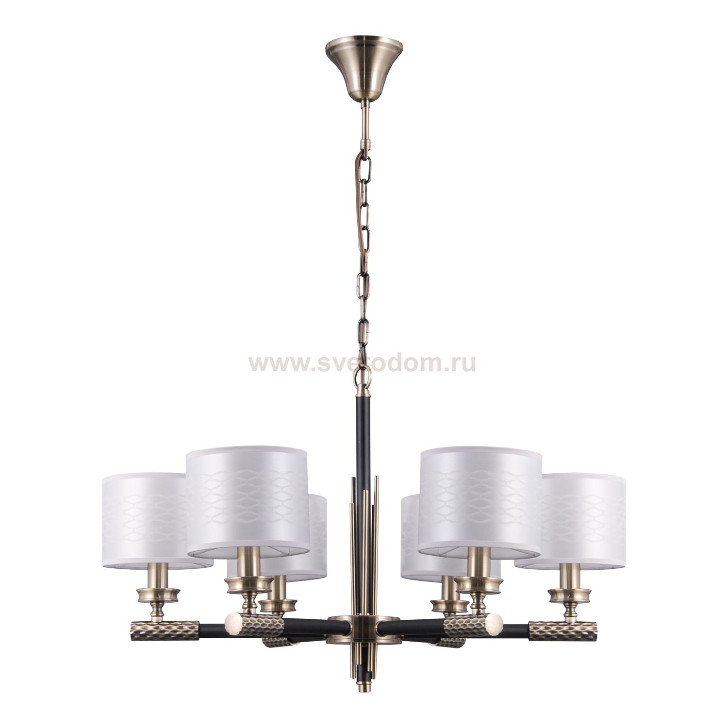 Подвесная люстра G11018/6AB+MBK GR Gerhort