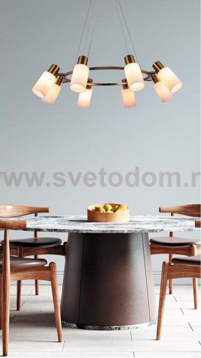 Потолочная люстра G11063/8COP WT Gerhort