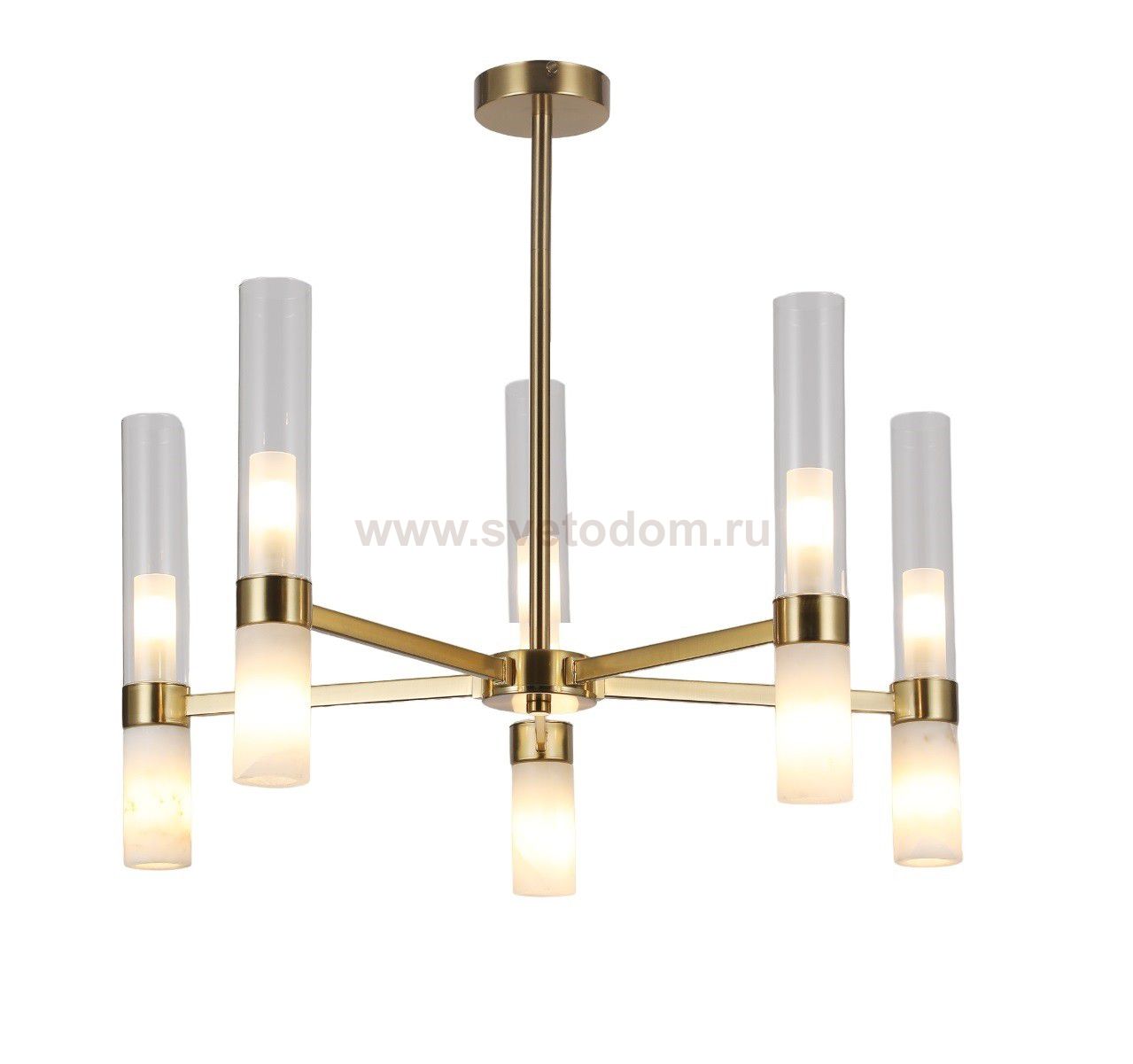 Потолочная люстра G11072/10COP WT+CL Gerhort