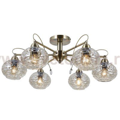 Потолочная люстра G11089/6AB AMB Gerhort