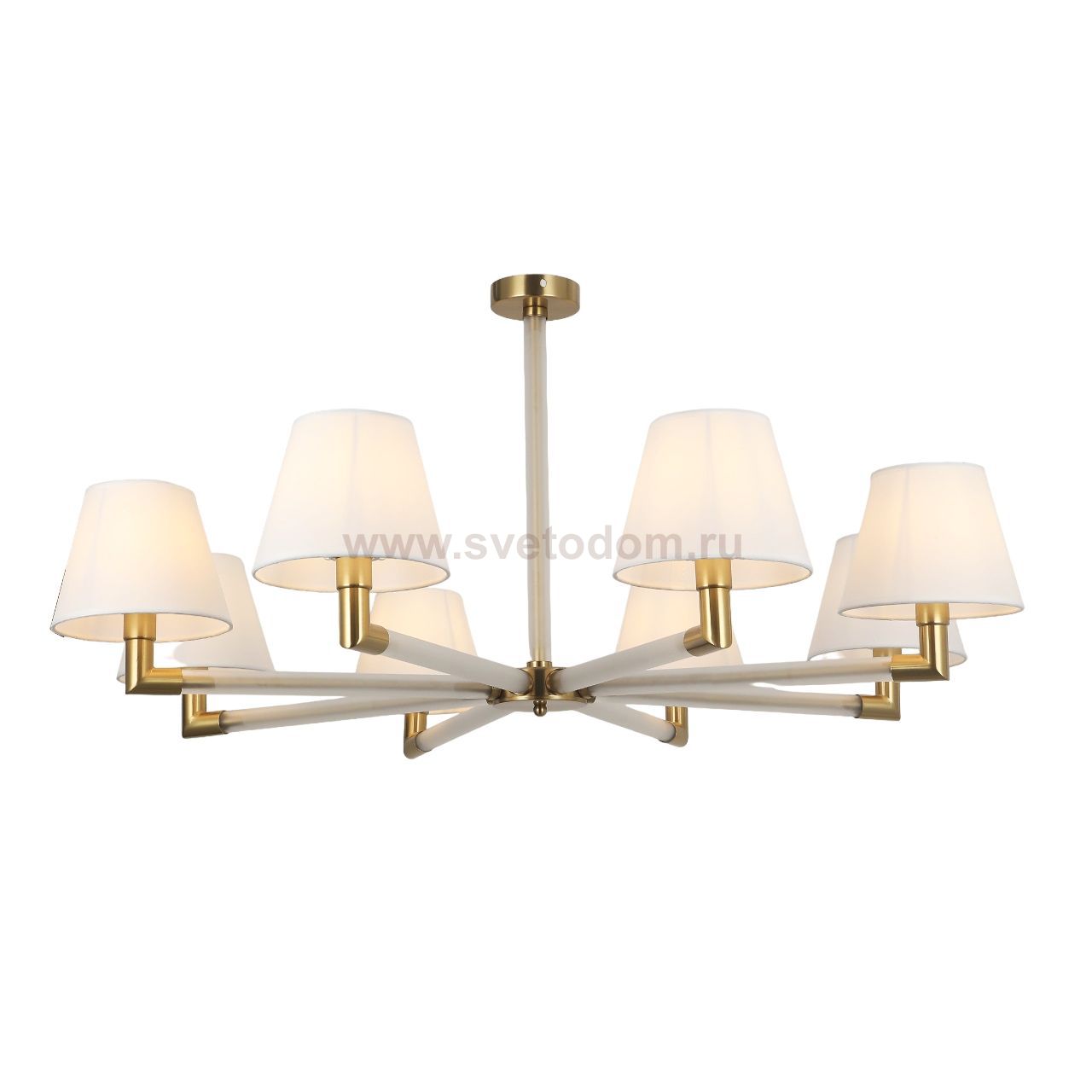 Люстра классическая G11112/8BRS+CL WT Gerhort