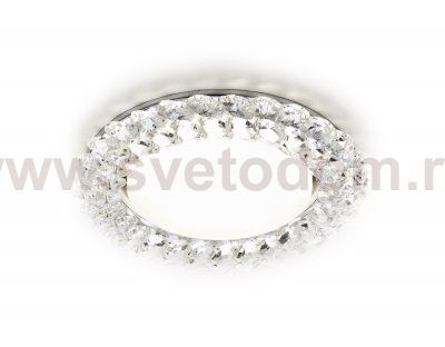 Светильник точечный Ambrella G206 CL/CH хром/прозрачный GX53 GX53 SPOT