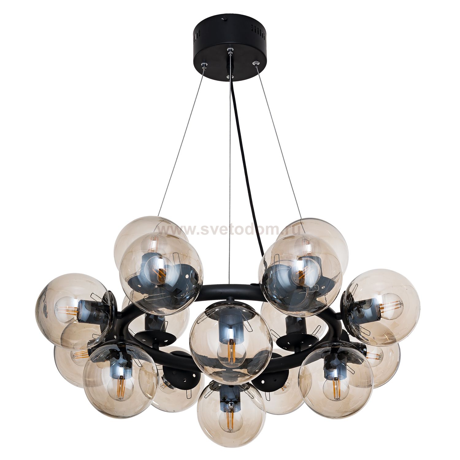 Подвесная люстра G21012/16BK AMB Gerhort