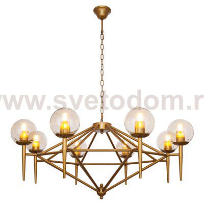 Подвесная люстра G21015/8GD WT Gerhort
