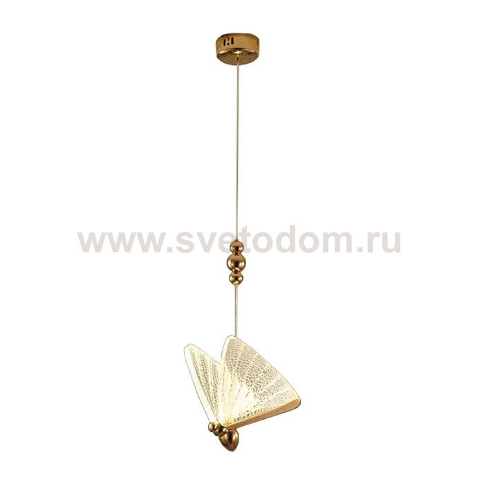 Подвесной светодиодный светильник Gerhort G21018/1GD+WT