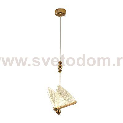 Подвесной светодиодный светильник Gerhort G21018/1GD+WT